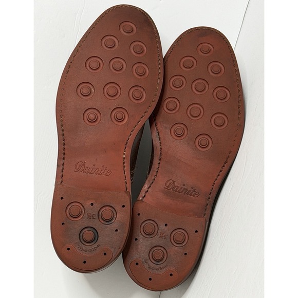 Allen Edmonds Strandmok Cap-toe Oxford Shoes Men\'s 8.5 B Brown Dainite Soles USA main image 9